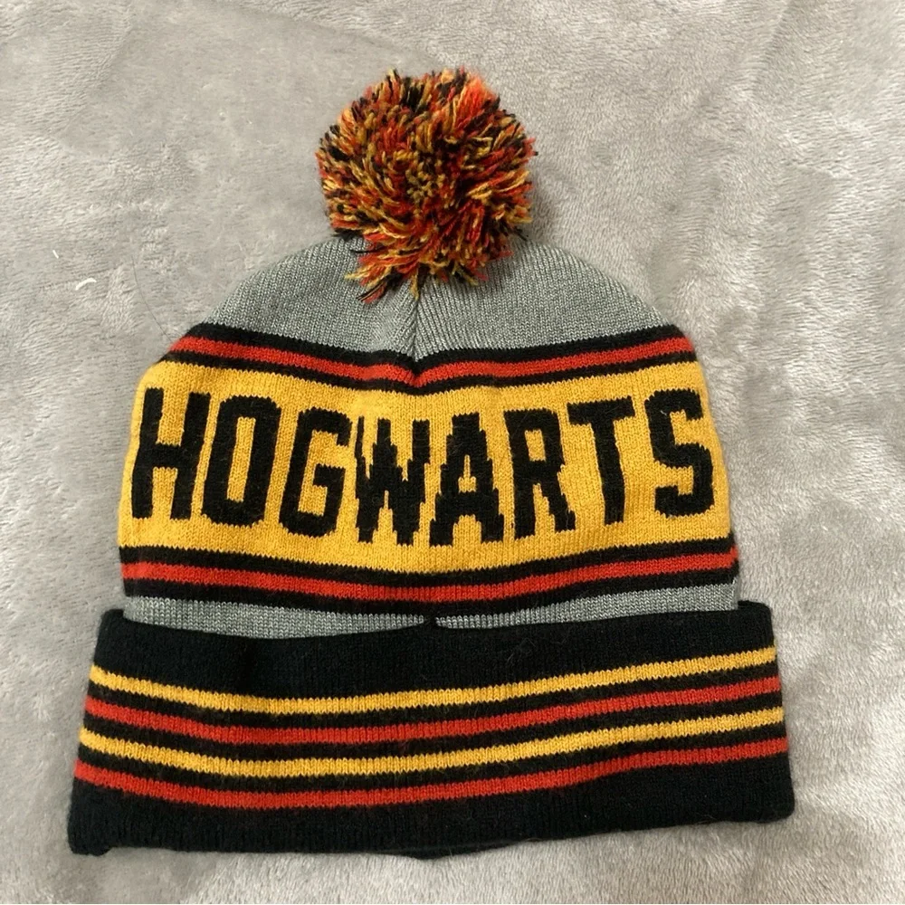 Harry Potter Warner Bros Hogwarts Knit Hat - Picture 2 of 9